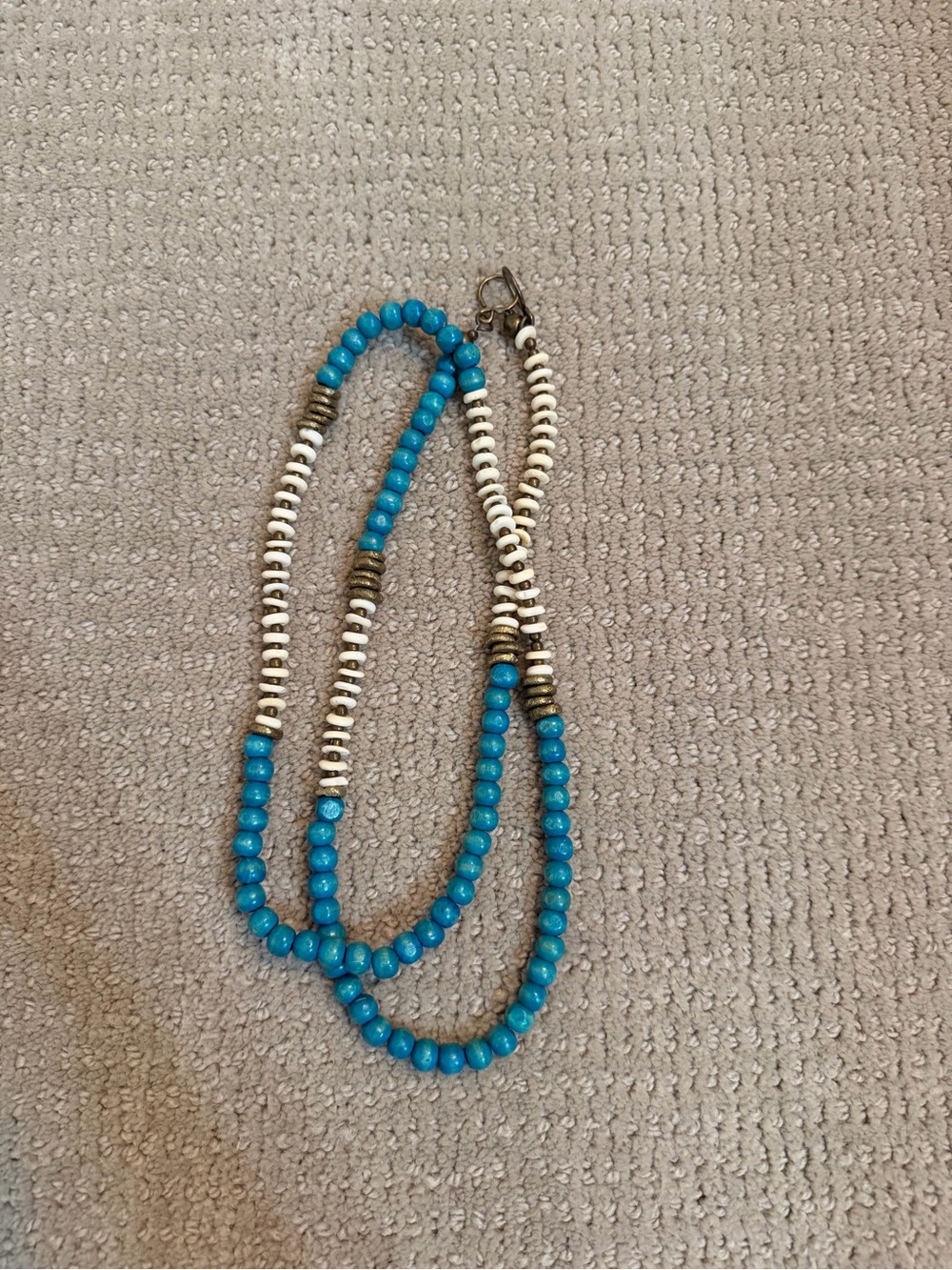 Turquoise Beaded Women's Necklace